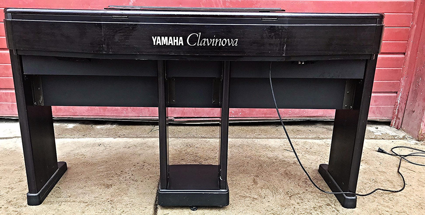 YAMAHA CLAVINOVA CVP-35 DIGITAL PIANO ORIGINAL BENCH FREE SHIPPING WATCH VIDEO