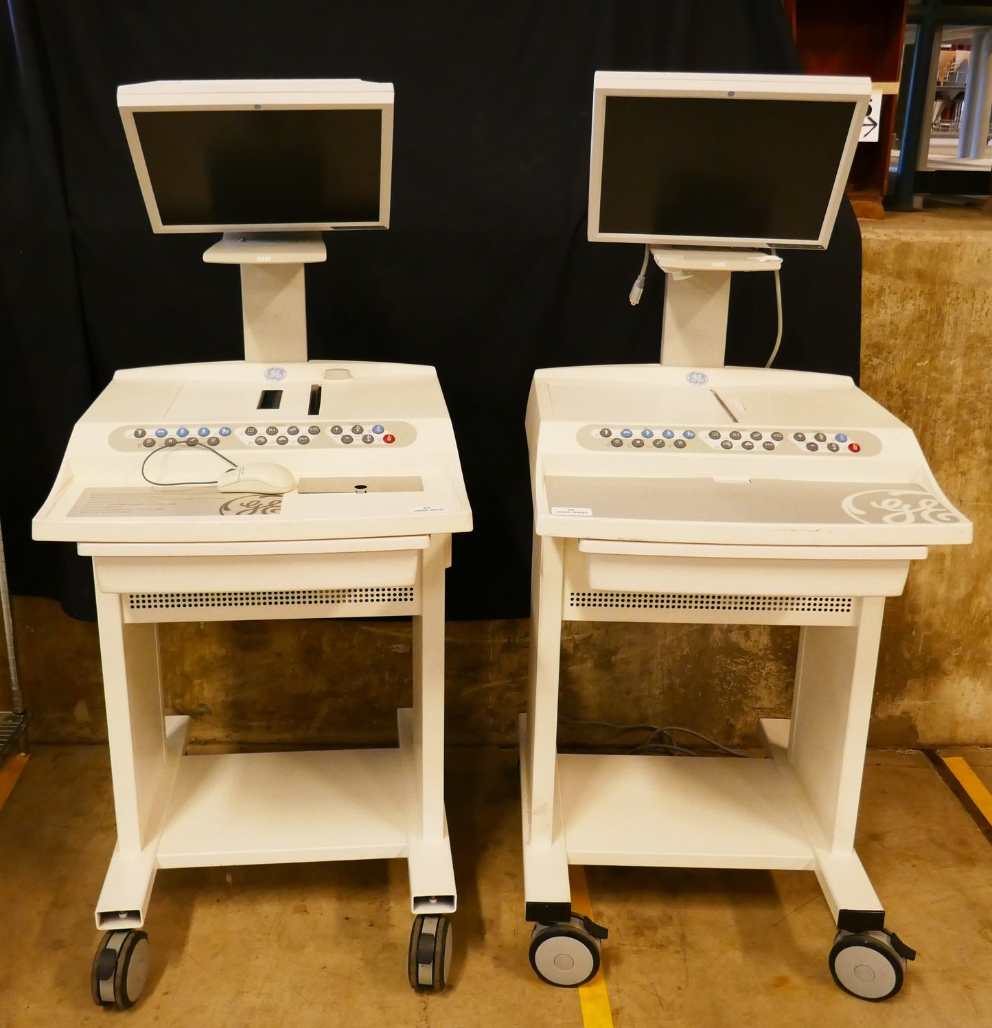 (2) GE CASE MEDICAL TREADMILL CONTROL with MANUAL FREE SHIP
