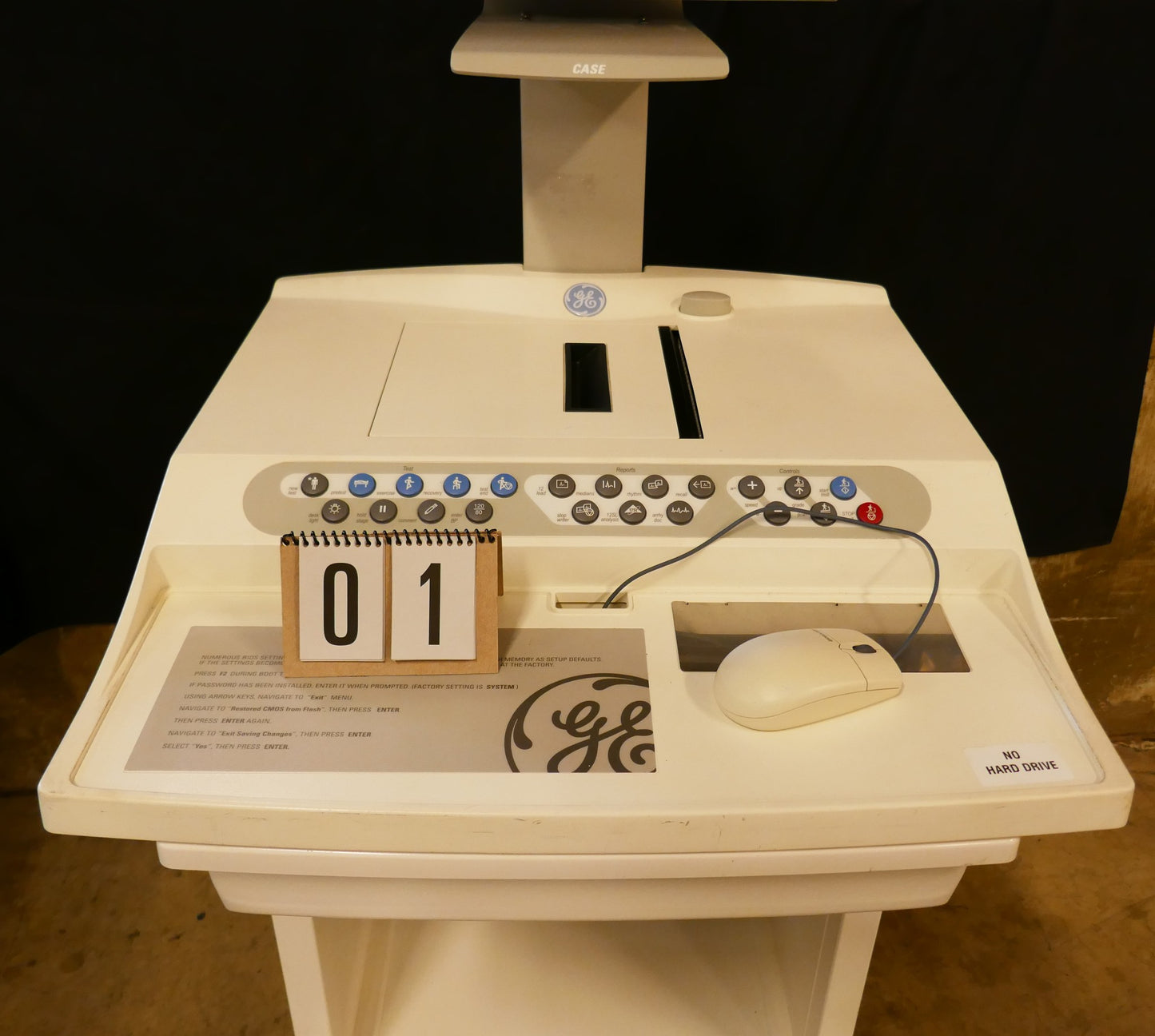 (2) GE CASE MEDICAL TREADMILL CONTROL with MANUAL FREE SHIP