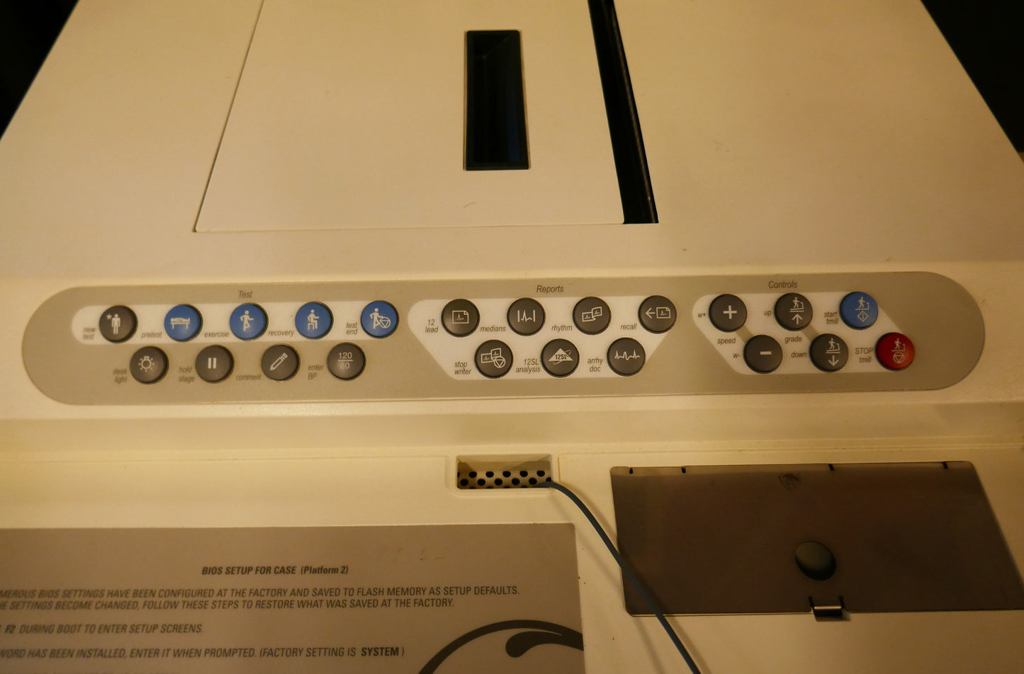 (2) GE CASE MEDICAL TREADMILL CONTROL with MANUAL FREE SHIP