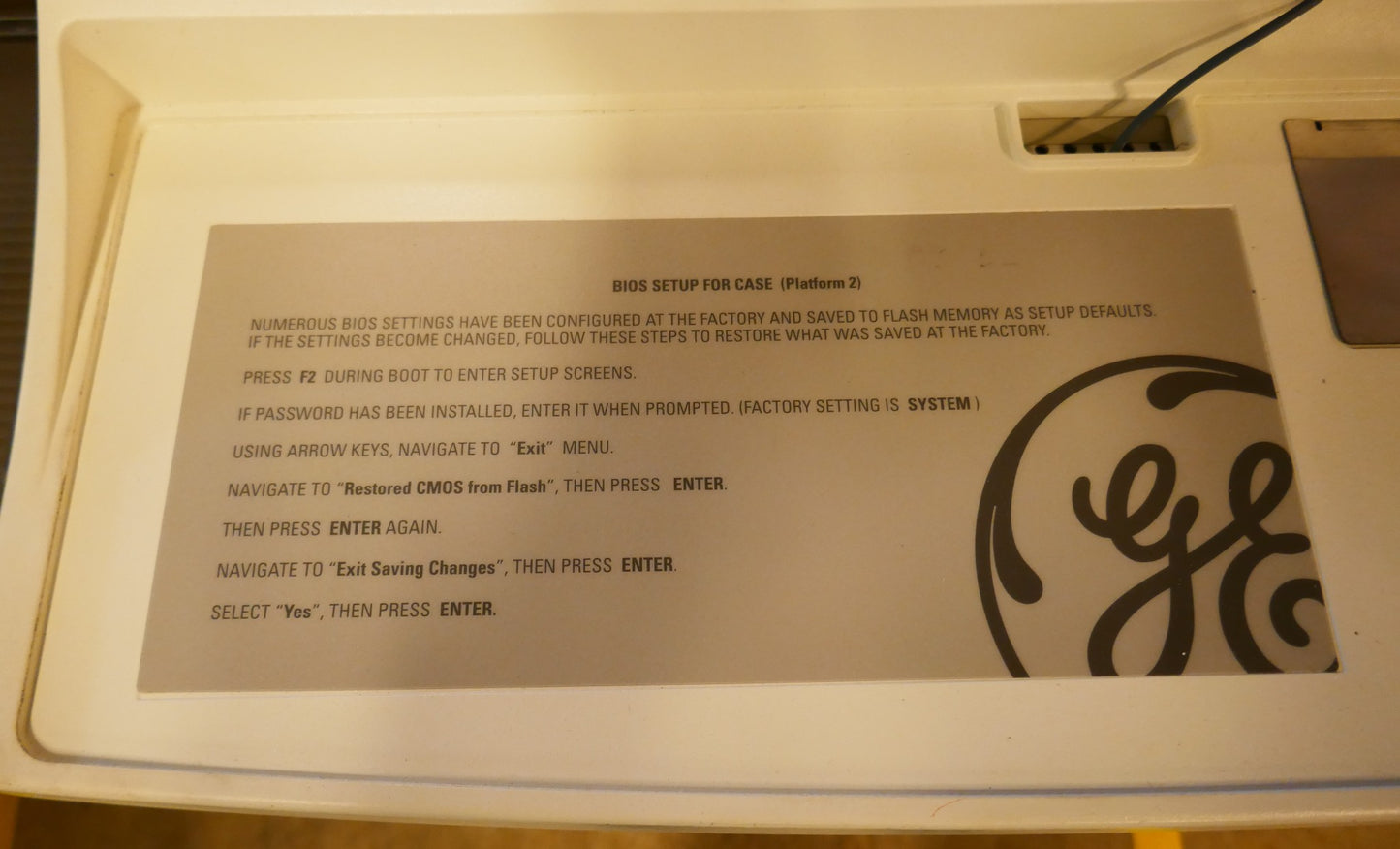 (2) GE CASE MEDICAL TREADMILL CONTROL with MANUAL FREE SHIP