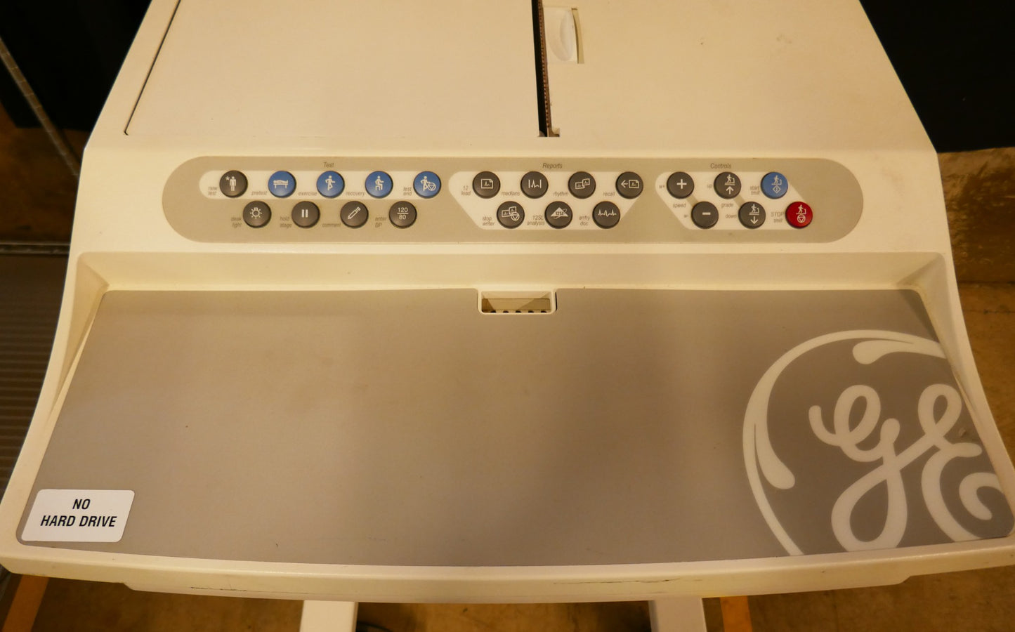 (2) GE CASE MEDICAL TREADMILL CONTROL with MANUAL FREE SHIP