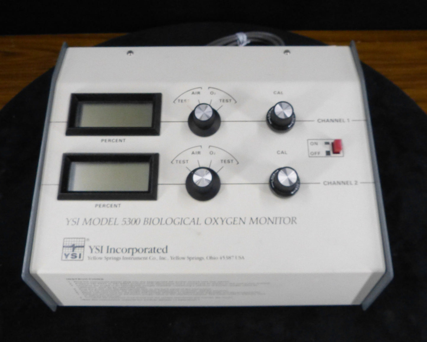 YSI Model 5300 Biological Oxygen Monitor 110-120V 0.12A 60Hz90-DAY-WARRANTY