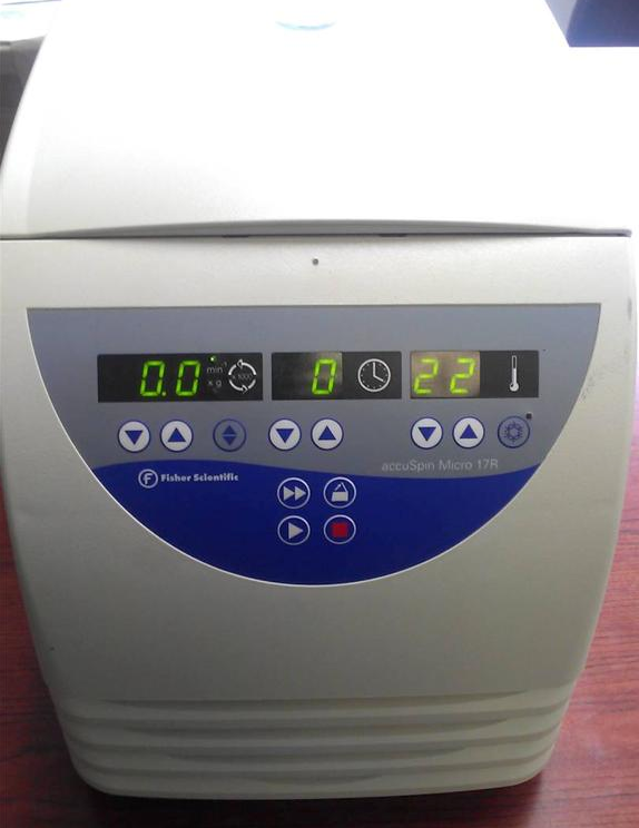 FISHER SCIENTIFIC ACCUSPIN MICRO 17R CENTRIFUGE with 24 x 1.5/2.0mL ROTOR