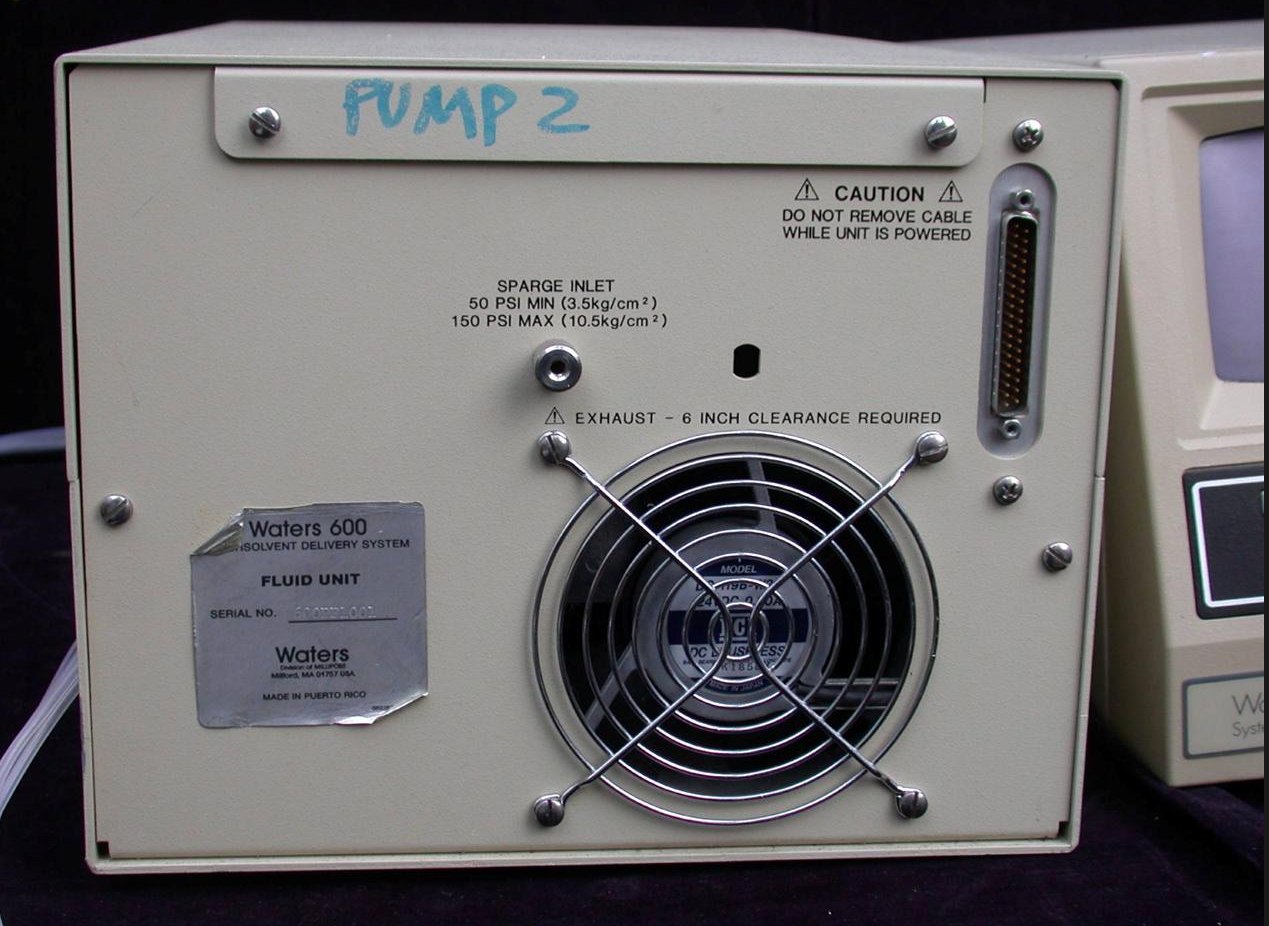 WATERS MILLIPORE 600 Multi Solvent Delivery System WATERS 3000 SYSTEM CONTROLLER