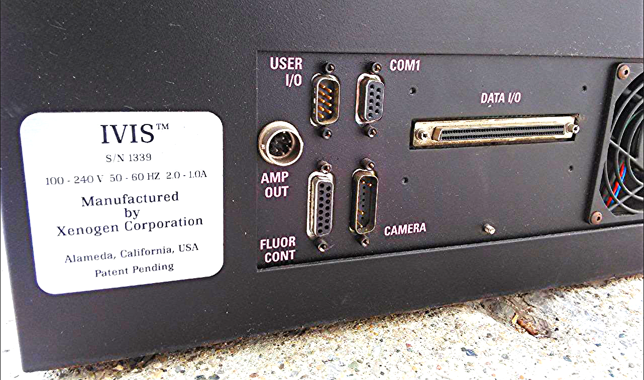XENOGEN IVIS ROPER SCIENTIFIC VERSARRAY A01H3004 IMAGE X-RAY