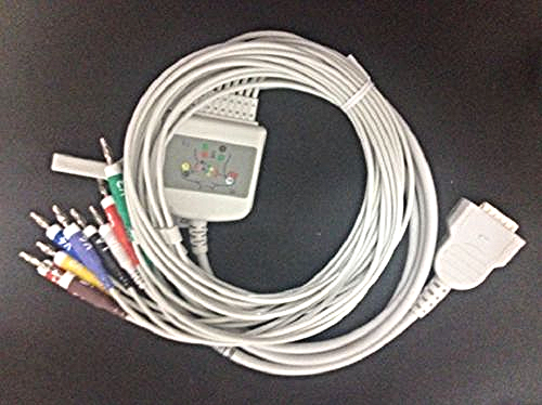 GE Marquette MAC ECG EKG Cable 10Leads AHA Banana4.0 Compatible