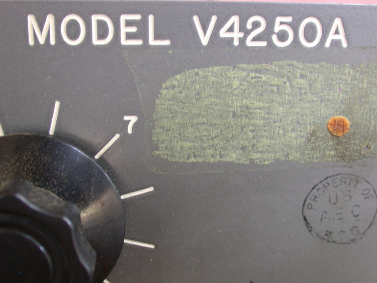 VINTAGE VARIAN SWEEP CONTROL V4250A TWT TUBE MICROWAVE NUCLEAR MAGNETIC FREESHIP