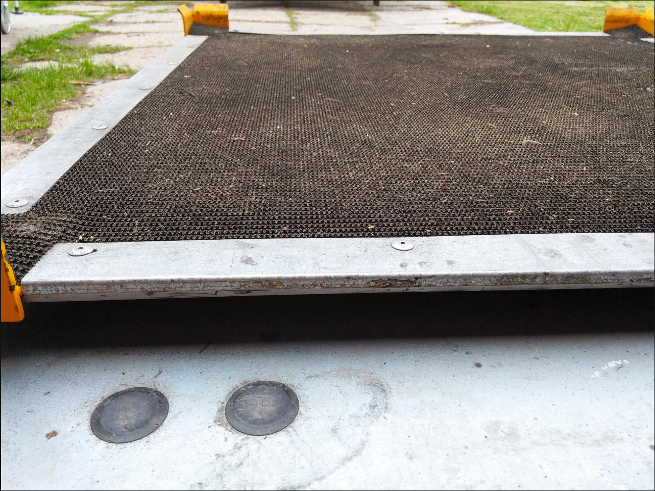 RARE SCHARINE TURNTABLE HERCO-HAULER DOLLY CART WHEELS MODULAR HEAVY DUTY