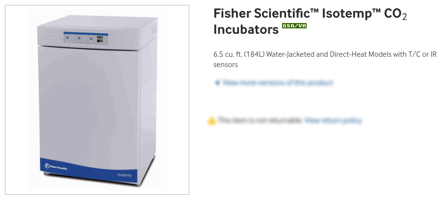 FISHER SCIENTIC ISOTEMP CO2 DOUBLE INCUBATOR 100%GUARANTEED WATCH VIDEO FREESHIP