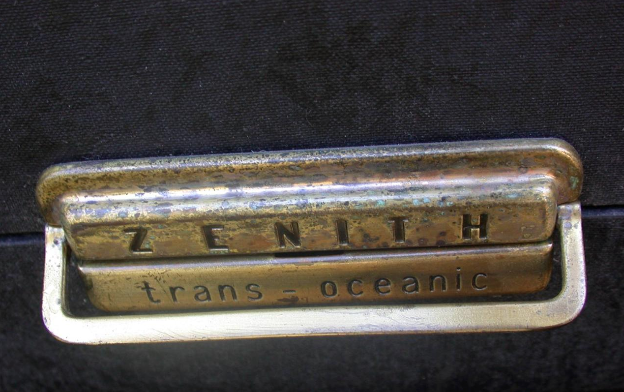 1951 ZENITH H500 TRANS OCEANIC WAVEMAGNETIC VACUUM TUBE AM BROADCAST SW RADIO
