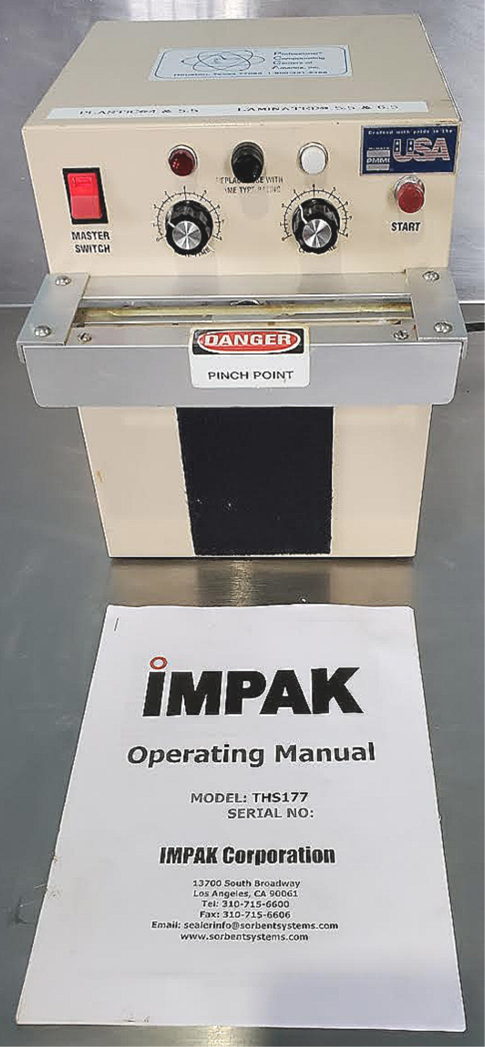 ALINE STS-7 VINYL TUBE SEALER PLUS EXTRA EMPTY TUBES WATCH VIDEO FREESHIP