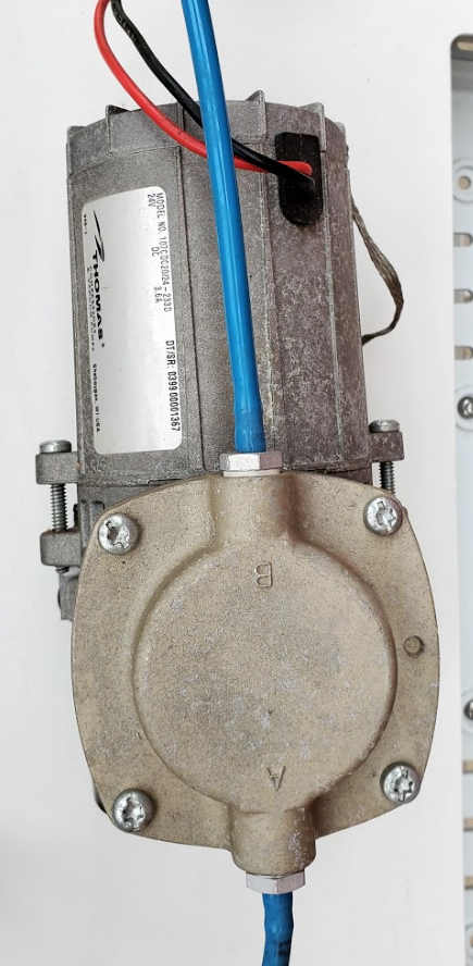 THOMAS® 24 volt 107CDC20/24-233D DIAPHRAGM AIR COMPRESSOR VACUUM PUMP FREE SHIP