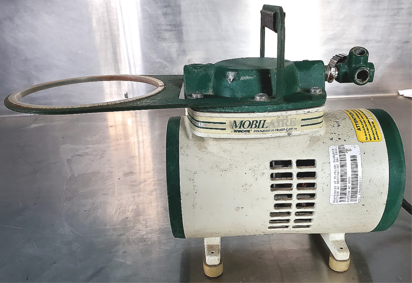 100% MOBILAIRE ASPIRATOR IRC1135 AIR COMPRESSOR VACUUM PUMP WATCH VIDEO FREESHIP