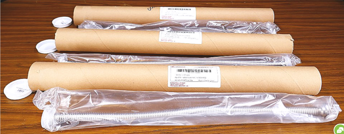 1 ONE UNIT OF ORIGINAL EDWARDS NW40 FLEXIBLE PIPELINE 500mm S/S FREE SHIPPING