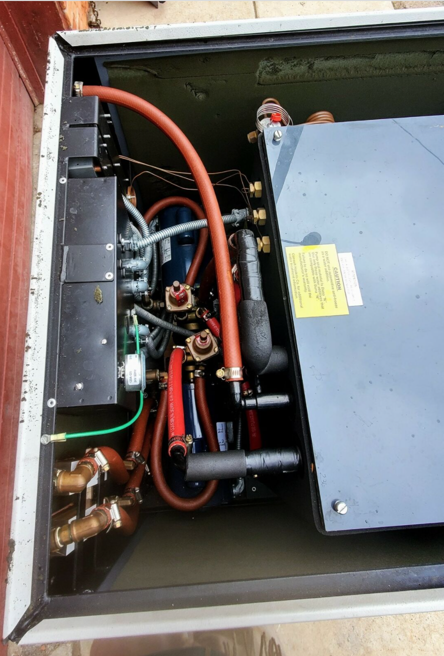 HASKRIS DUAL PUMP WATER CHILLER FLOWMETER HEAT EXCHANGER RECIRCULATING FREE SHIP