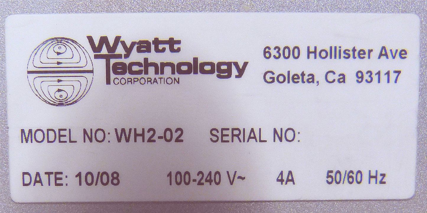 WYATT TECHNOLOGIES DAWN HELEOS II MALS LIGHT SCATTERING DETECTOR FREE SHIP