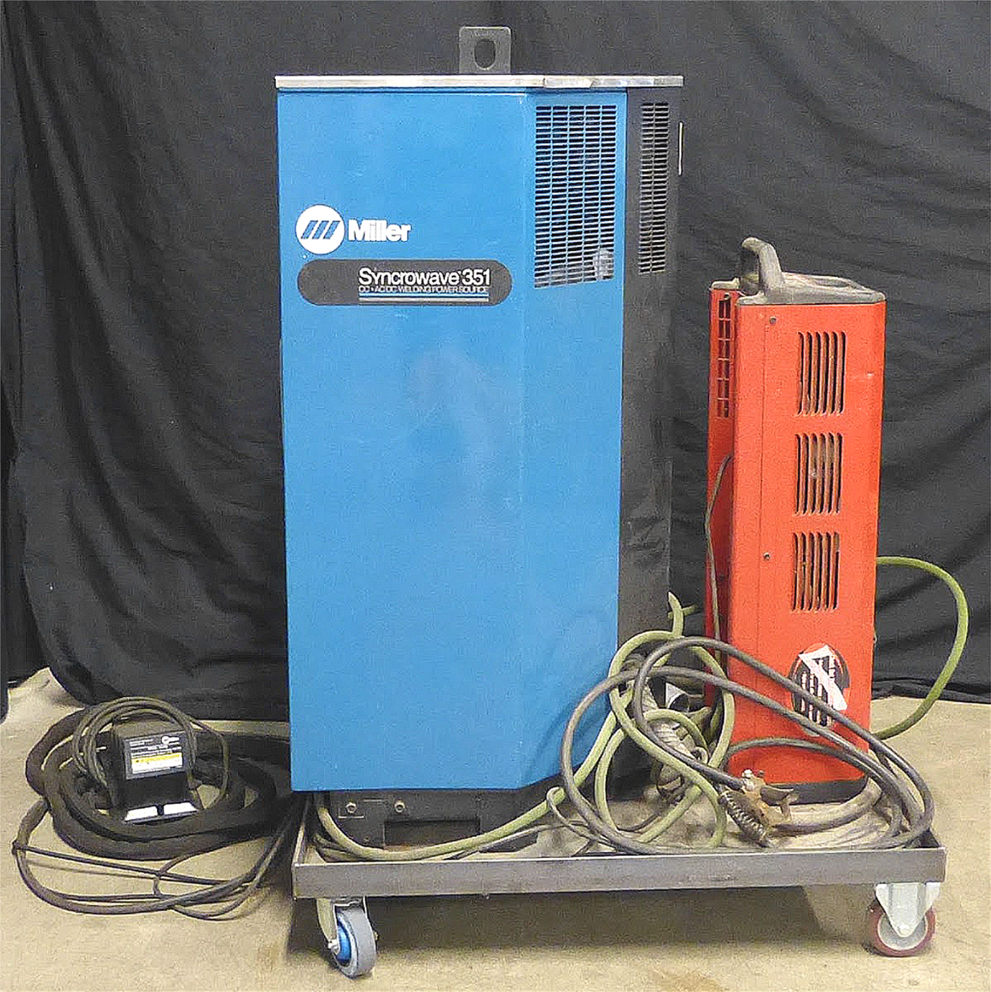 1PHASE MILLER TURNKEY SYNCROWAVE 351 TIG WELD / COOLARC 40 FREE SHIP