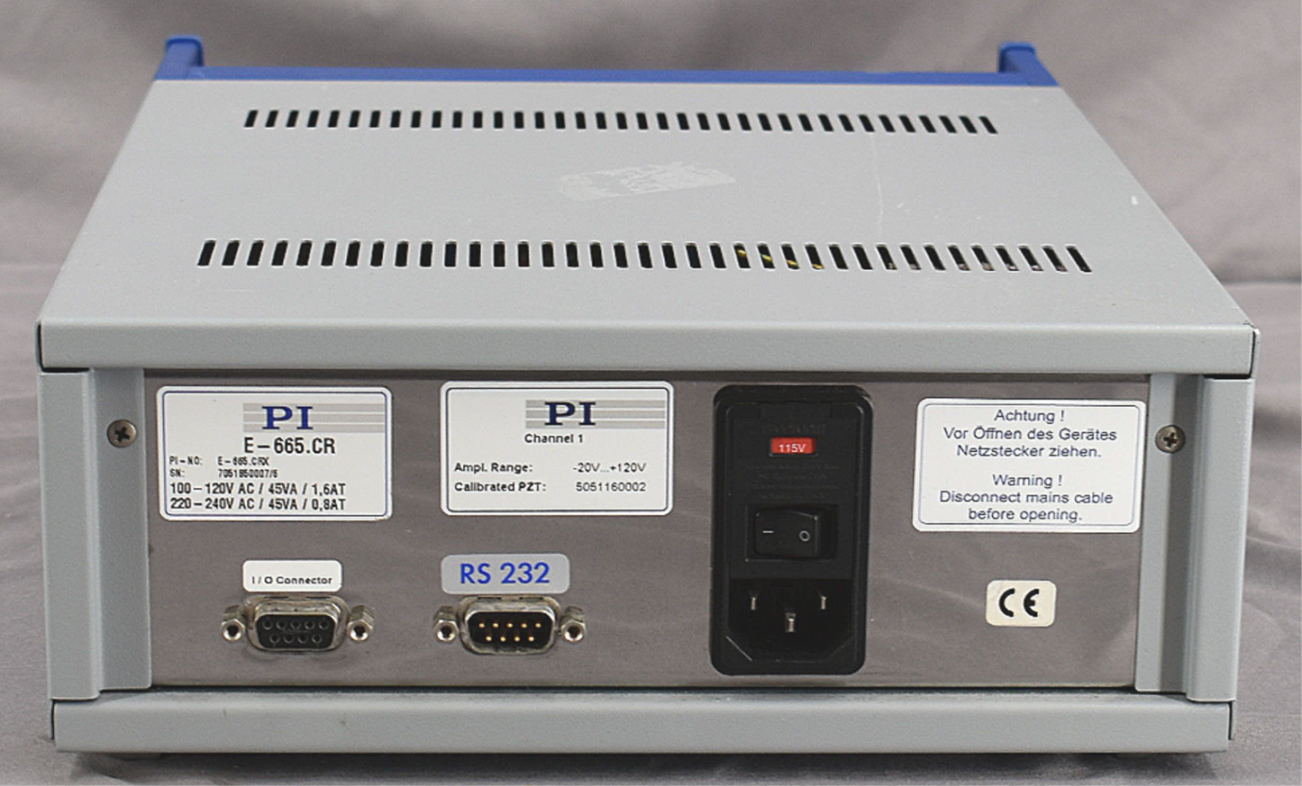 100%TESTED Physik E-665.CR Piezo Amplifier/Servo Controll 90DAYWARRANTY FREESHIP