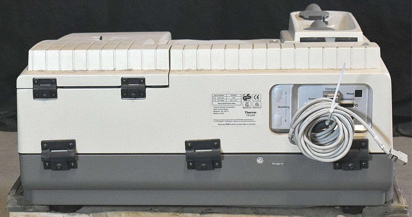 100% THERMO NICOLET NEXUS SPECTROMETER 870 ESP FT-IR/NIR 90DAYWARRANTY FREESHIP