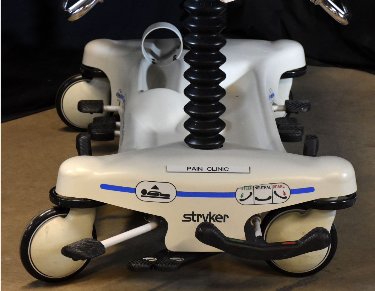 WARRANTY STRYKER® 1231 MEDICAL BED GURNEY ADJUSTABLE w/ MATTRESS FREEBUSINESSHIP