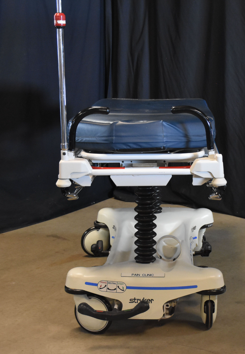 WARRANTY STRYKER® 1231 MEDICAL BED GURNEY ADJUSTABLE w/ MATTRESS FREEBUSINESSHIP