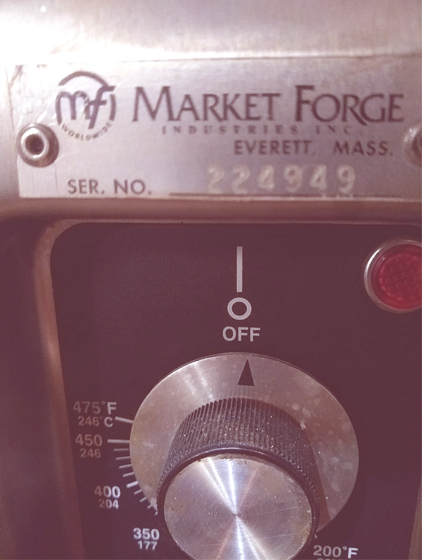 PAIR MARKET FORGE 2692PHE 1PHASE ELECTRIC CONVECTION OVEN 90DAYWARRANTY FREESHIP