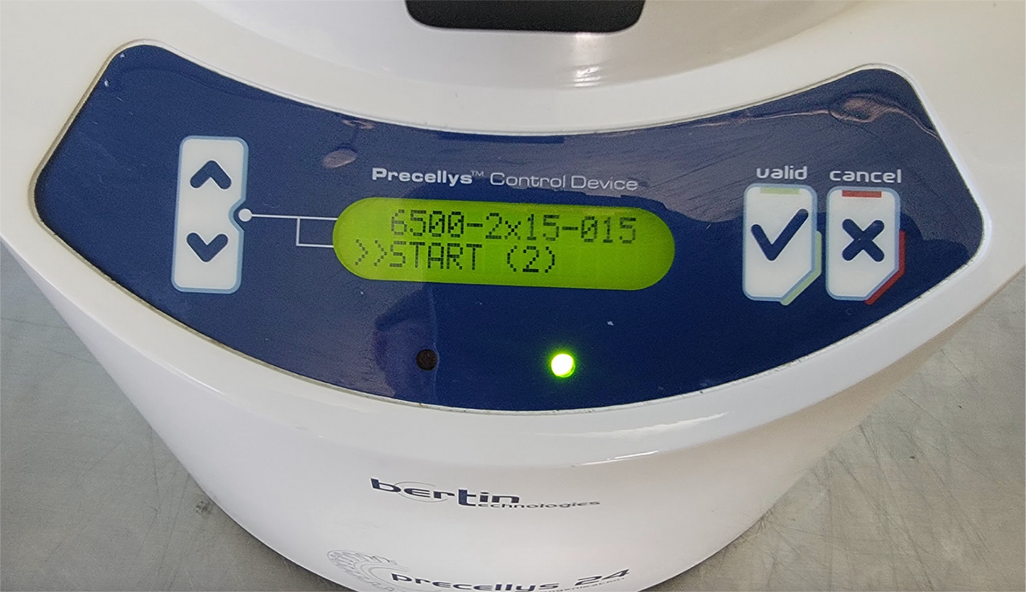 100% WARRANTY BERTIN INSTRUMENTS PRECELLYS 24 HOMOGENIZER WATCH VIDEO FREE SHIP