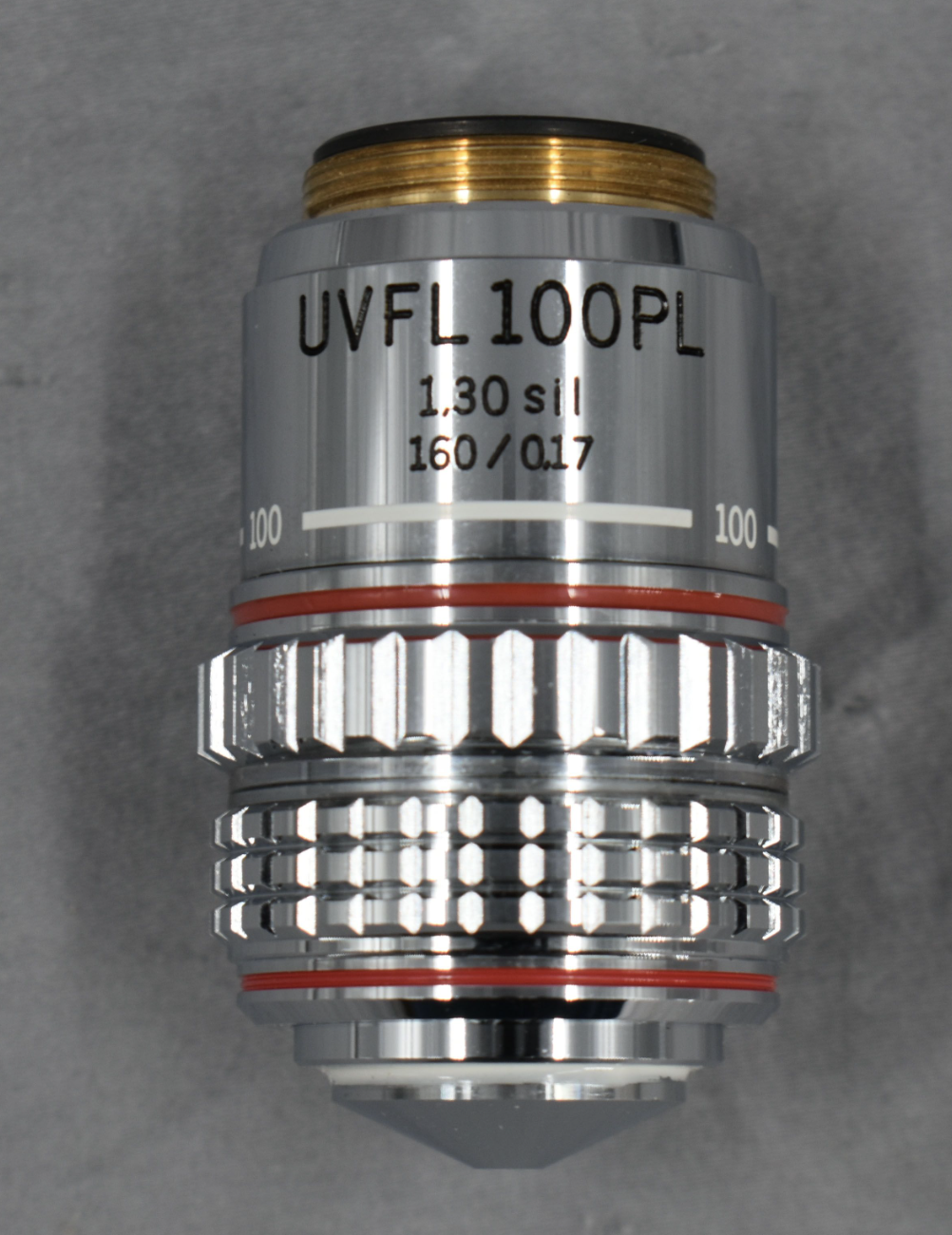 100% WARRANTY PERFECT OLYMPUS UVFL100PL 1.30 SIL 160/0.17 OIL OBJECTIVE FREESHIP
