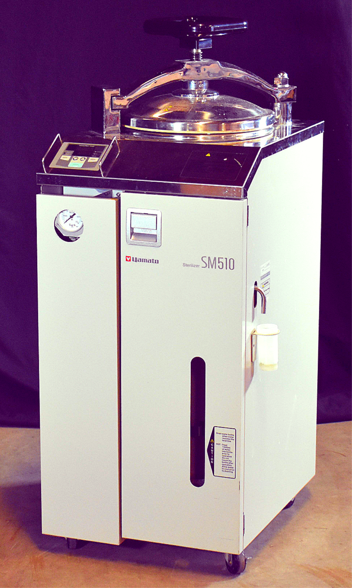 WARRANTY YAMATO SM510 51Lite 128deg°C STERILIZER AUTOCLAVE w/2BASKET WATCH VIDEO