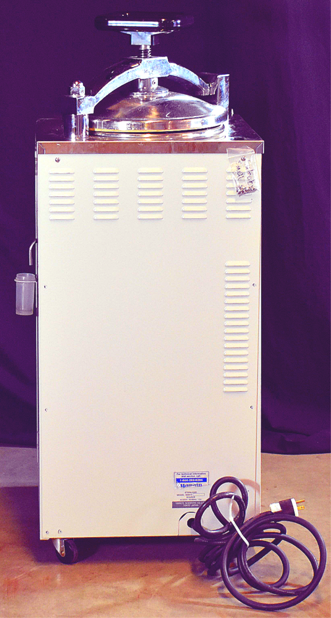 WARRANTY YAMATO SM510 51Lite 128deg°C STERILIZER AUTOCLAVE w/2BASKET WATCH VIDEO