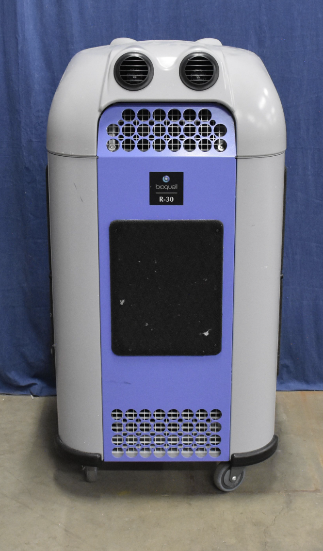 BIOQUELL R-30 HYDROGEN PEROXIDE DECONTAMINATION AERATOR for L-4 Z-28 WATCH-VIDEO