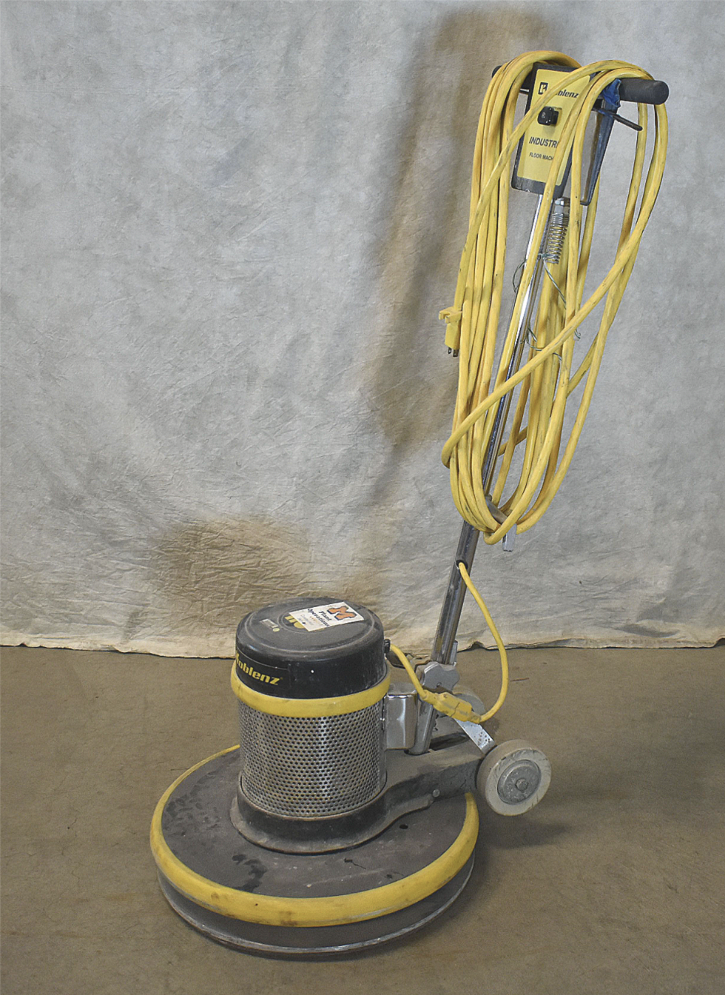 KOBLENZ TP-2015 N 20" ROUND FLOOR MACHINE 1.5 HP 175RPM 120V 50'CORD LOCALPICKUP