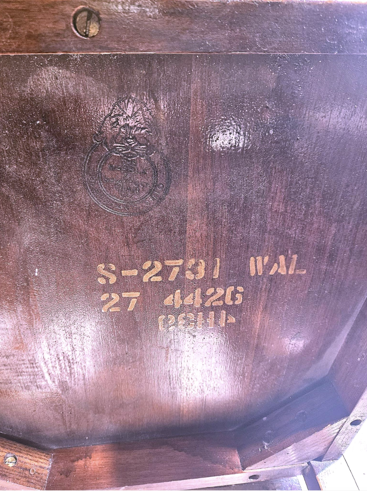 8 1940's VINTAGE OAK MARBLE SHATTUCK ARMCHAIRS OFFICE LIBRARY ARM CHAIR FREESHIP