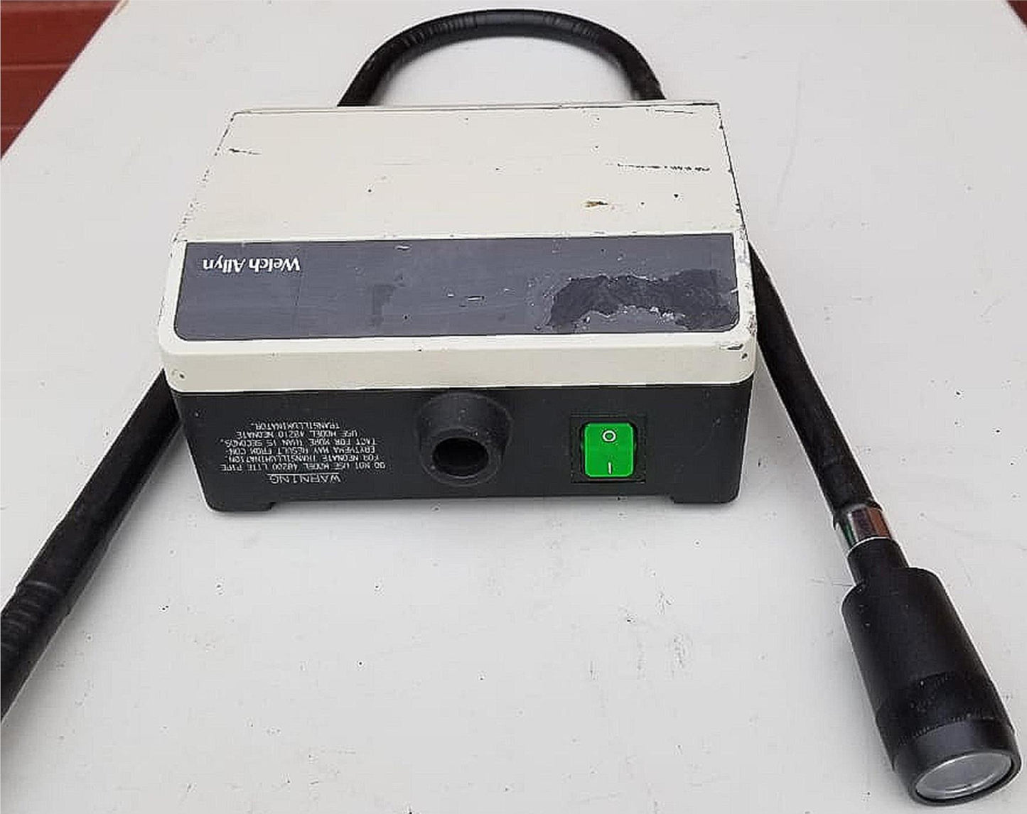 WELCH ALLYN 48830 EXAM LITE BOX TUBE 48200 LIGHT PIPE FIBER OPTIC FREE SHIPPING