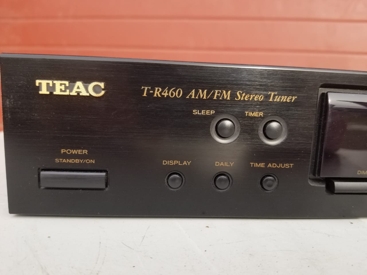 VINTAGE TEAC T-R460 AM/FM STEREO BLACK SERIES TUNER SYNTHESIZER FREE SHIPPING