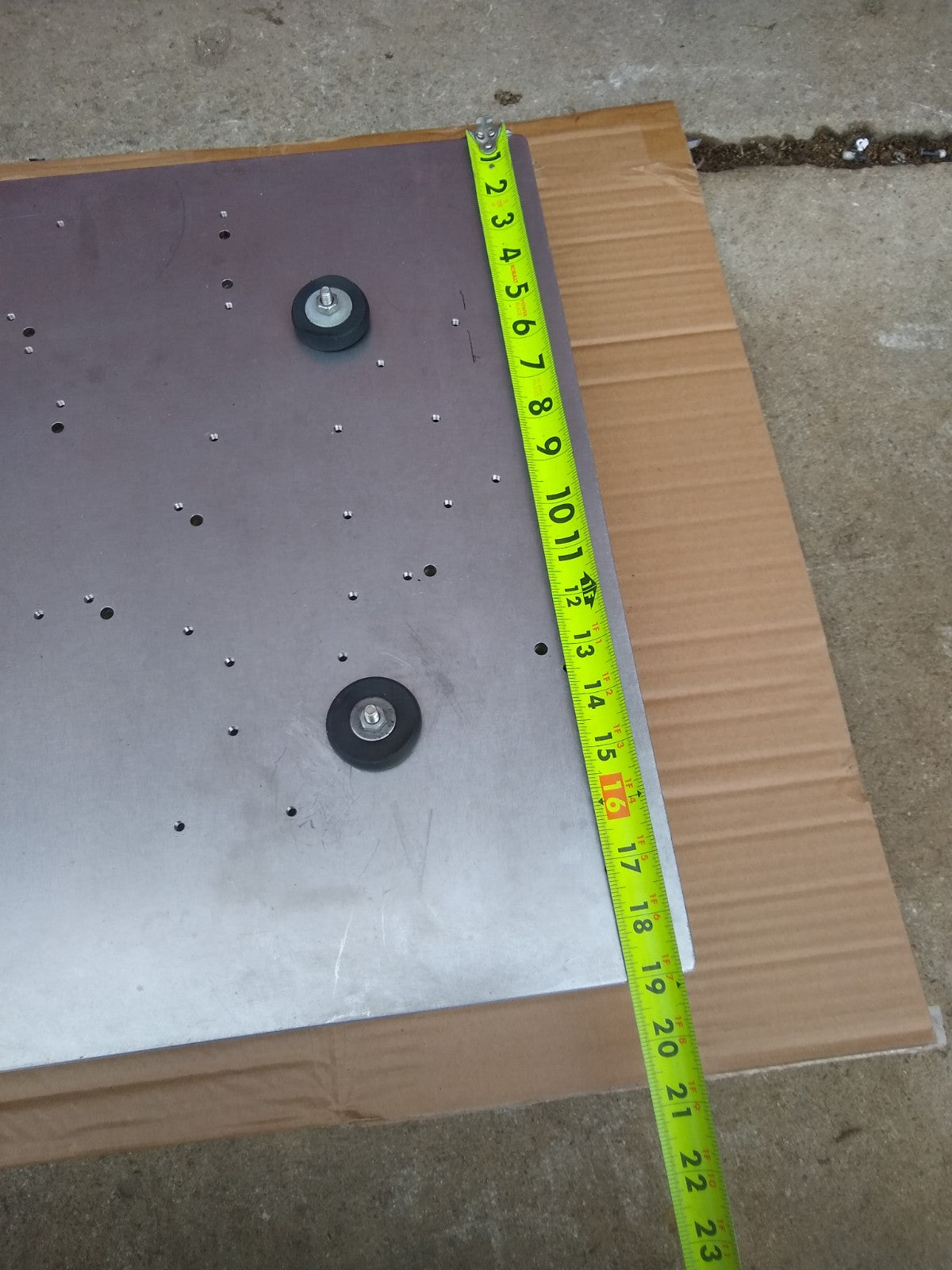 19"x 23"x 2" TMC II STEEL HONEYCOMB OPTICAL VIBRATION TABLE 78-25555-01 FREESHIP