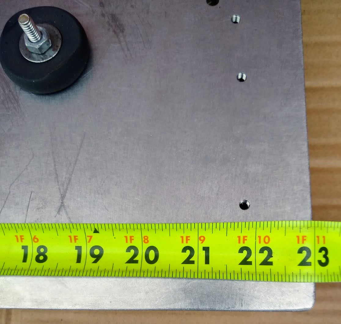 19"x 23"x 2" TMC II STEEL HONEYCOMB OPTICAL VIBRATION TABLE 78-25555-01 FREESHIP