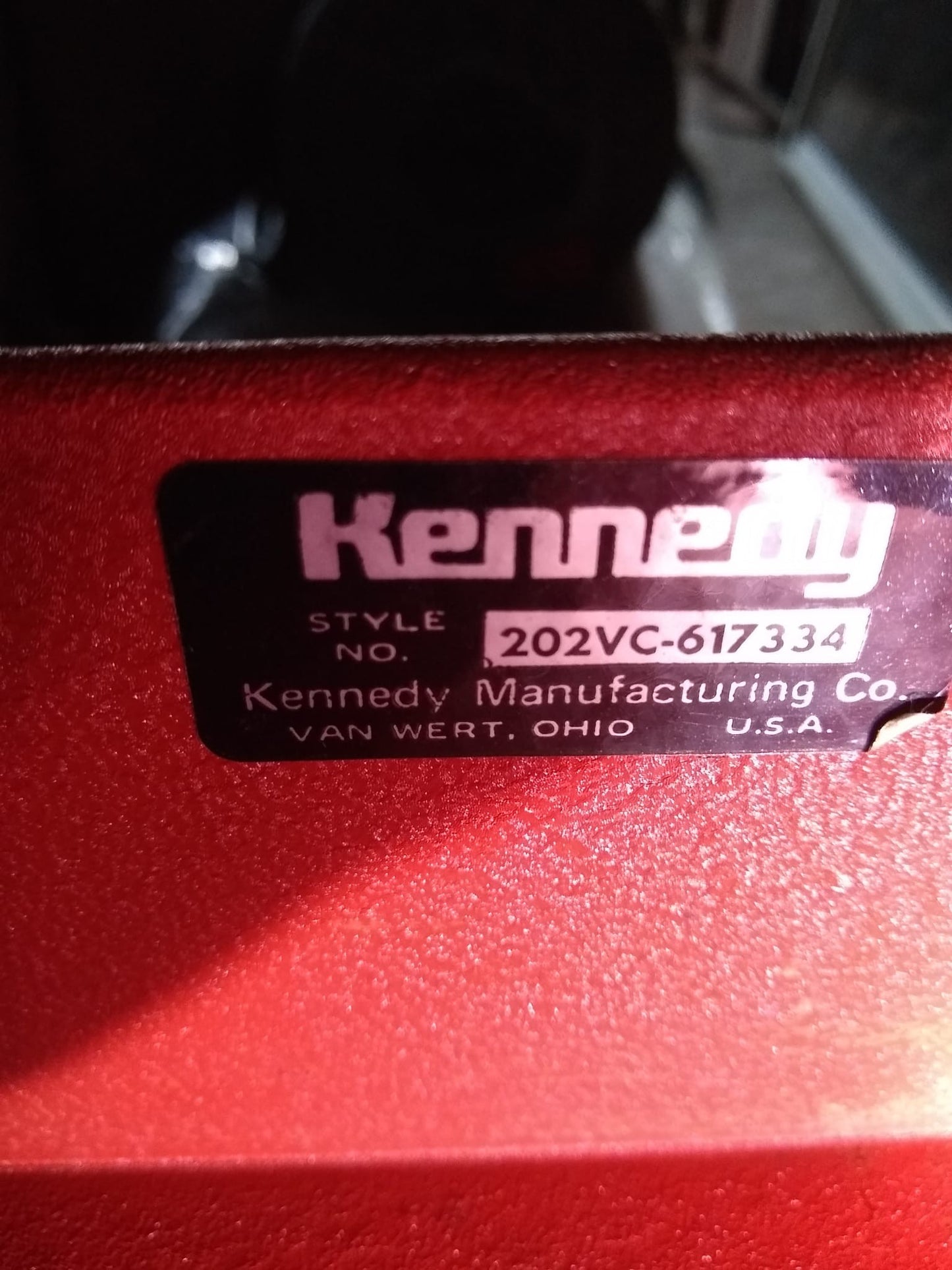 KENNEDY VERSA TOOL CART 20"Widex44"Long 6DRAWERS PLUS EXTRA BOX & SPACE FREESHIP