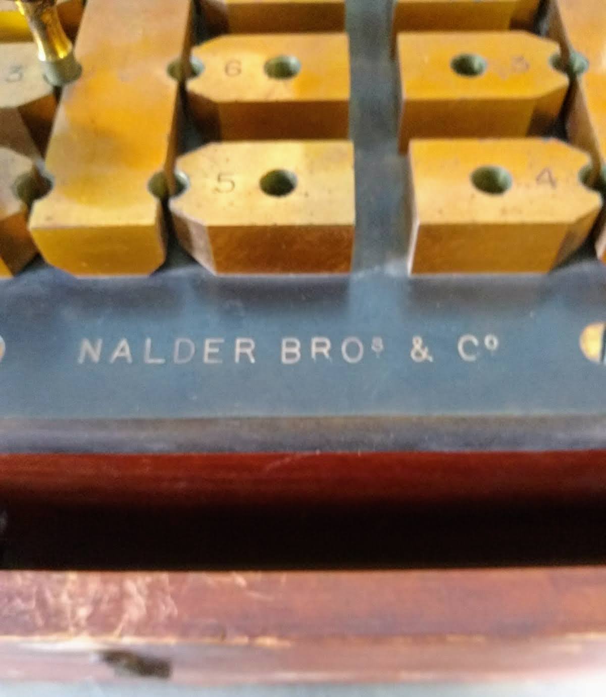VINTAGE HISTORIC NALDER BROS of LONDON POTENTIOMETER RESISTANCE BOX 27"x13"x11"