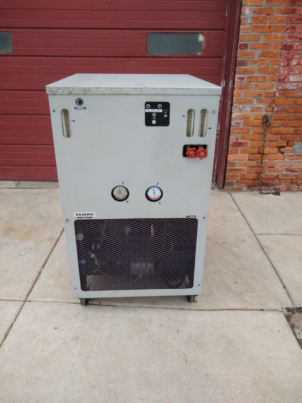 HASKRIS R400 WATERCOOL 3PHASE CHILLER FLOW HEAT EXCHANGER RECIRCULATING WARRANTY
