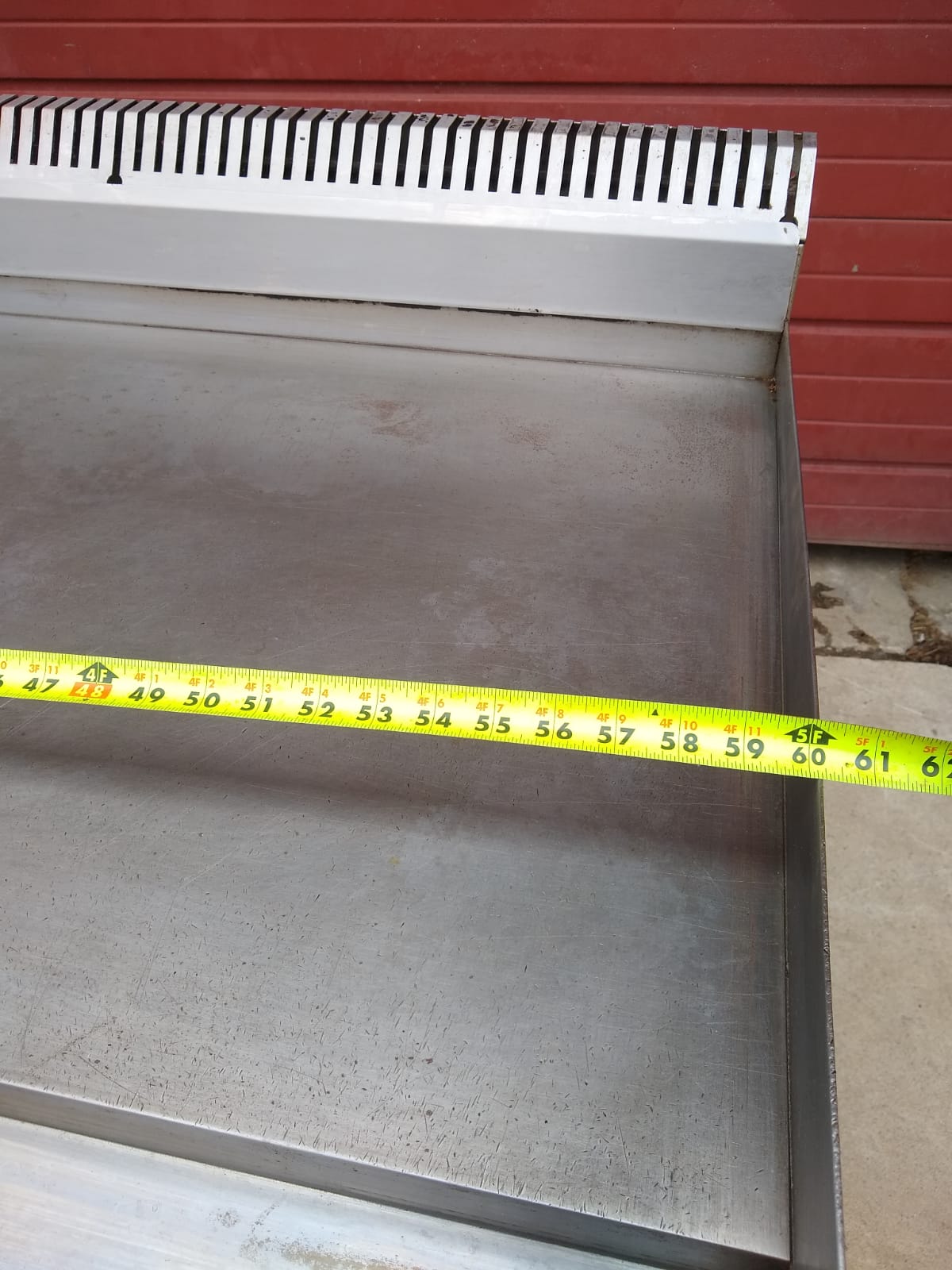 GARLAND 60" C0836-60-1M GAS GRIDDLE & DELFIELD F2962C REFRIG WHEEL BASE FREESHIP