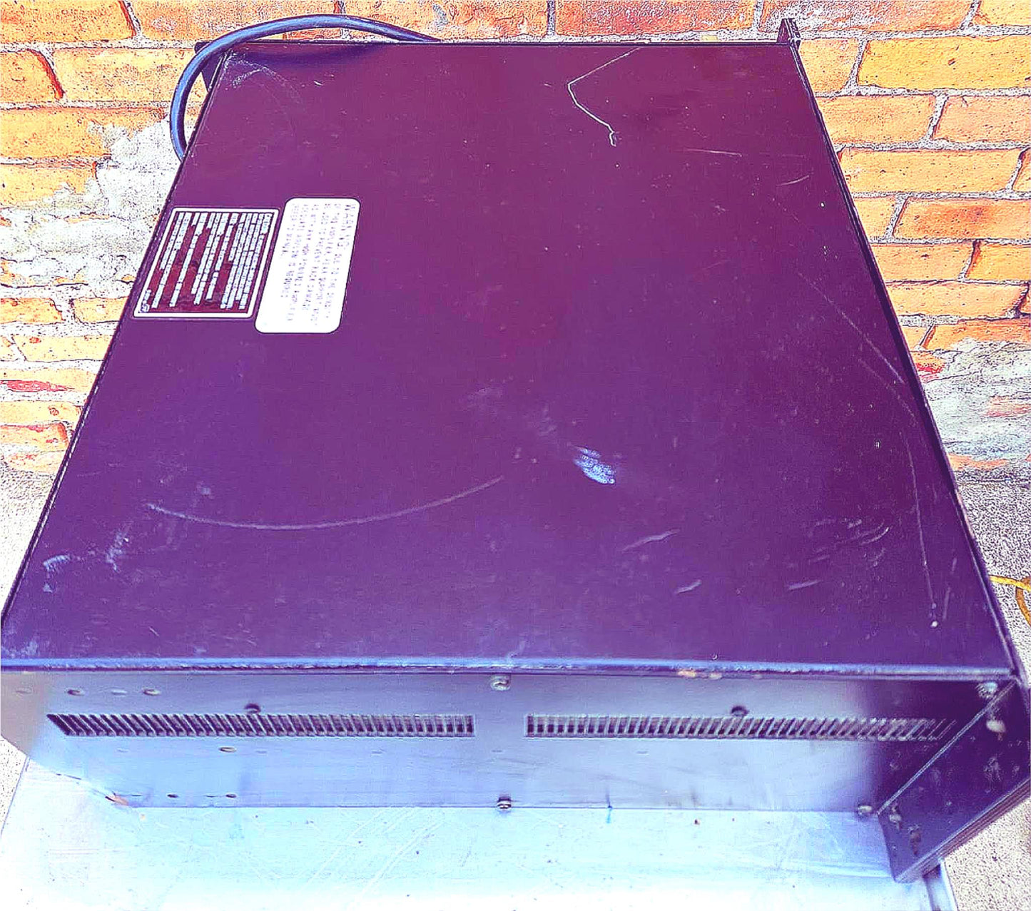 2 100%WARRANTY CROWN COM-TECH 1610 STEREO POWER AMPLIFIER DUAL CHANNEL AMPLIFIER