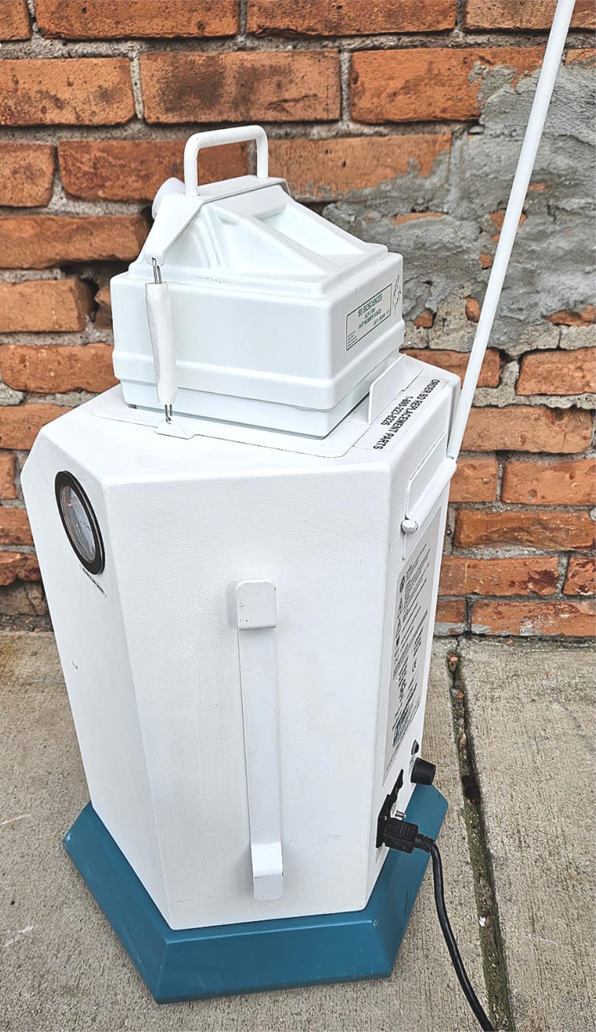 120DAYWARRANTY BUFFALO WHISPER 333592 AEROSOL FUME EVACUATION MACHINE WATCHVIDEO
