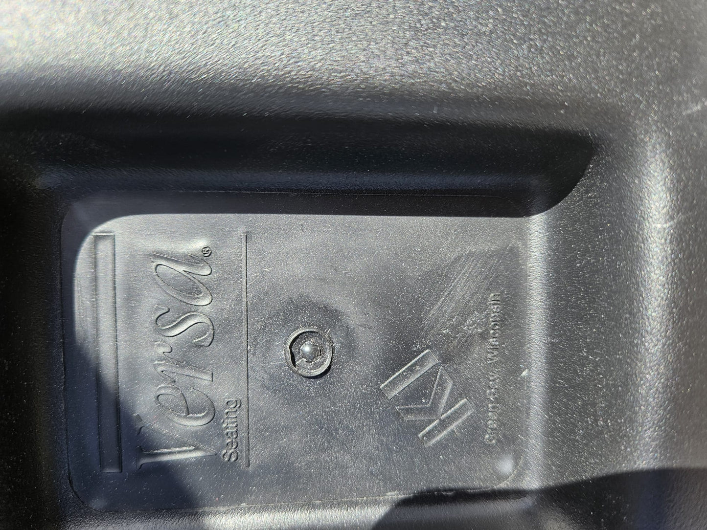 32 UNITS - TWO RACKS of 16 VERSA KI STACKABLE CHAIRS RACK ON WHEELS FREE SHIP