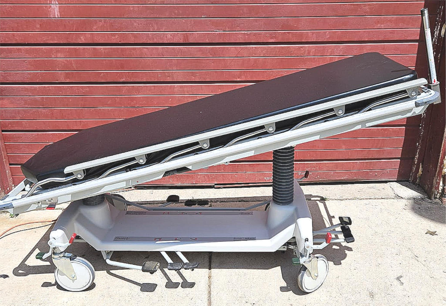 HAUSTED FLUORO-TRACK™ C-ARM FLUOROSCOPY STRETCHER & MATTRESS WATCHVIDEO FREESHIP