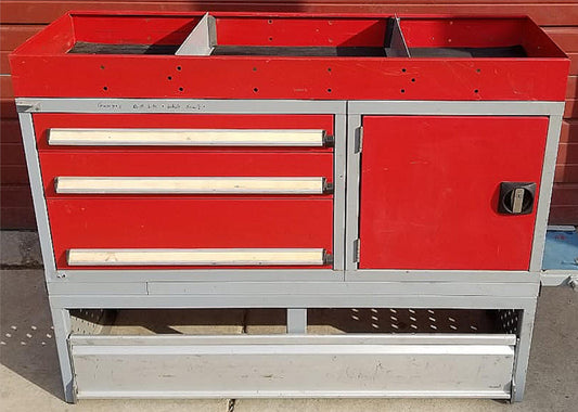 BOTT UTILITY VEHICLE VAN TRUCK TOOL STORAGE BIN CABINET DRAWER SYSTEM FREE SHIP