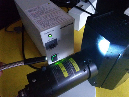 OLYMPUS BX61 WIF FLUOVIEW MICROSCOPE BX-UCB FV3-LVTWI FV300 FV5-PSU TW / U-IFFH