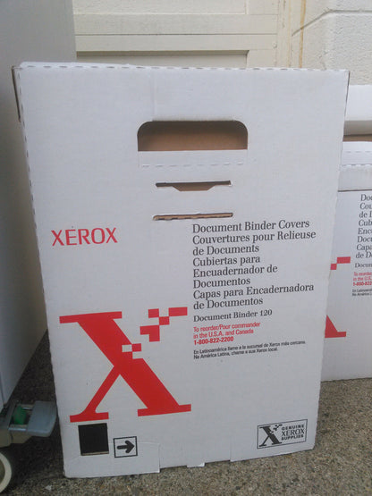 XEROX BOOK DOCUMENT BINDER 120 PLUS XTRA BOXES BRAND NEW BINDING SUPPLIES OXFORD
