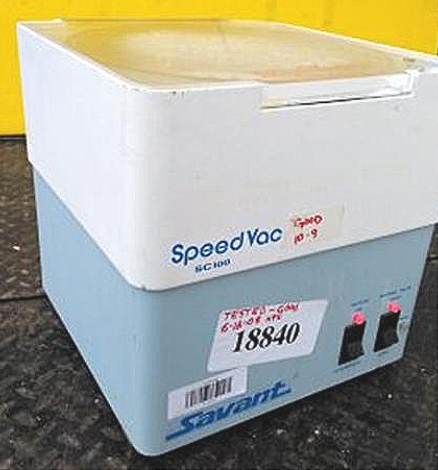 SAVANT SC100 CENTRIFUGAL VACUUM DRYER EVAPORATOR CENTRIFUGE WATCH VIDEO FREESHIP